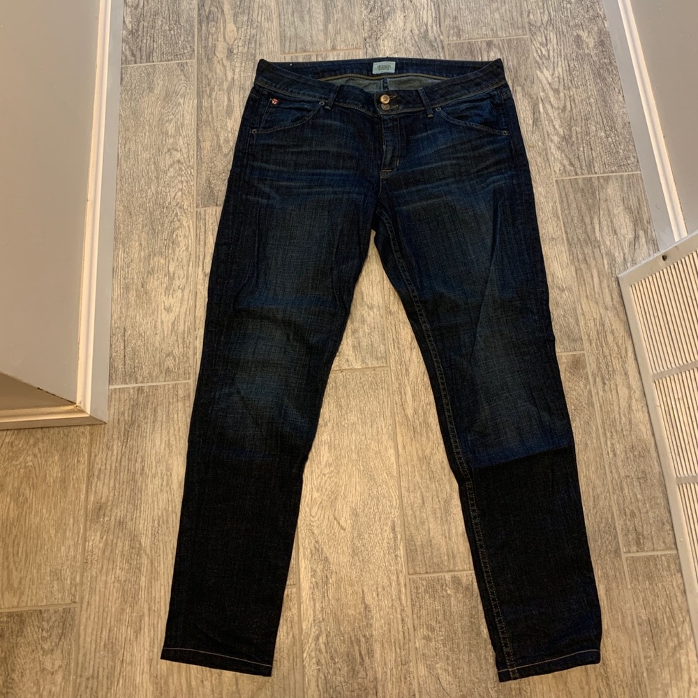 Dark wash Hudson jeans. Size 32.